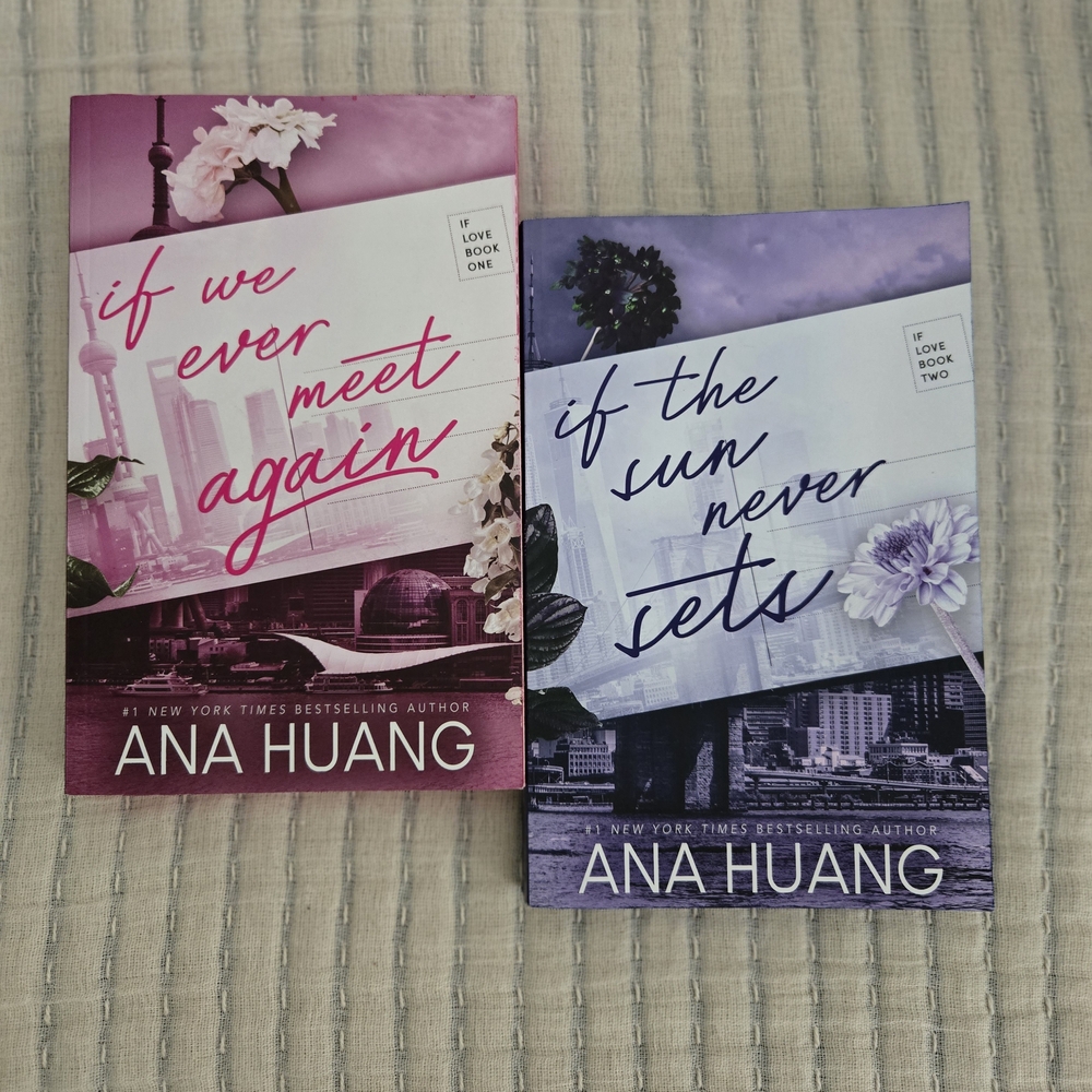 Ana Huang Book Set - Pink and Purple Covers